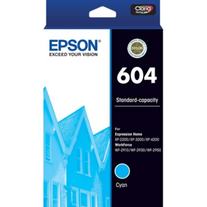 Epson Inkjet Cartridges: 604 Epson Standard Cyan