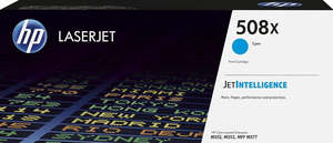 Original Hp Toners: 508X HP Hi Yield Cyan Toner (CF361X)