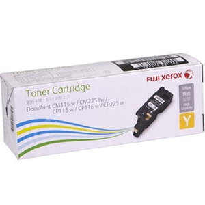 Original Fuji Xerox Toners: CT202267 Fuji Xerox Yellow Toner Cartridge