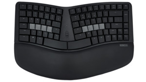 Ergonomics: Kinesis mWave Mechanical Keyboard Black - Wired & Wireless Bluetooth
