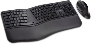 Ergonomics: Kensington Pro Fit Ergo Wireless Keyboard & Mouse Black