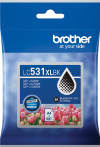 LC531XLBK Brother Hi Yield Black Ink Cartridge