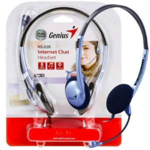 Genius HS-02B Lightweight Headset with Microphone