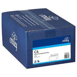 Laminating Machines And Supplies: C6 (E12) Envelope White Seal Easi (16.2cmx11.4cm) - 500PK
