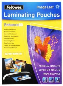 Fellowes Laminating Pouches A4 80 Micron Pack 100