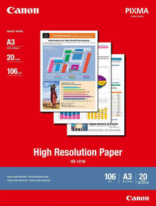 A3 Paper: A3 106gsm Canon High Resolution Paper 20 sheets