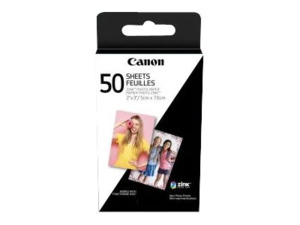 A4 Photo Paper: Canon ZINK Photo Paper for Canon Mini Photo Printer 50 Sheets
