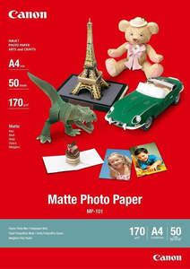 A4 Photo Paper: A4 170gsm Canon Matte Photo Paper 50 sheets