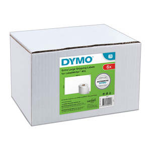 2128307 Dymo LW 104mm x 159mm (6 Pack) XL Shipping Label