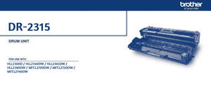 Drums Original: DR2315 Brother Drum