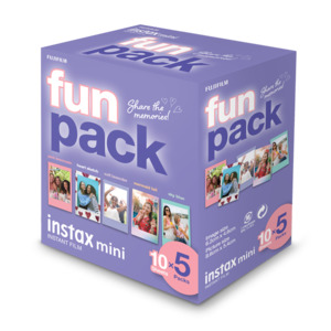 INSTAX Mini Film 50pk Fun Pack