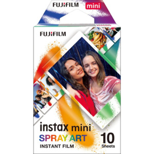 Instax Mini Film: INSTAX Mini Film 10pk Spray Art