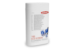 Cleaning: Ednet Screen Cleaning Wipes 100 Pack