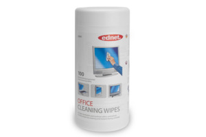 Cleaning: Ednet Office Cleaning Wipes 100 Pack