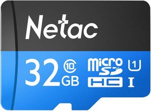 Micro Sd: Netac P500 32GB UHS-I Micro SDHC Card w/ Adapter