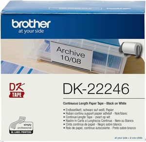 DK22246 Brother 103mm Continuous Length Paper Label Tape