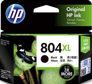 804: 804XL HP High Capacity Black Cartridge