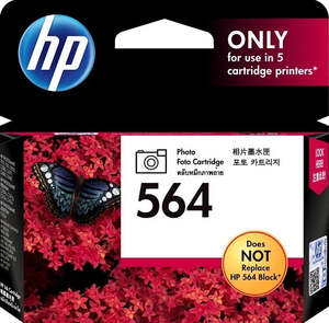 564: 564 HP Standard Photo Black Cartridge