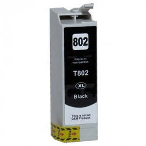 802: 802XL Compatible High Capacity Black Ink for Epson