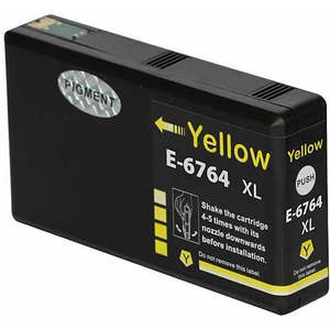 676: 676XL Compatible Yellow Ink Cartridge for Epson