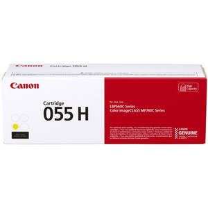 Original Canon Toners: CART055HY Canon Yellow Toner