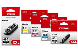 PGI-680XXL + CLI-681XXL Canon Set - 5 Cartridges