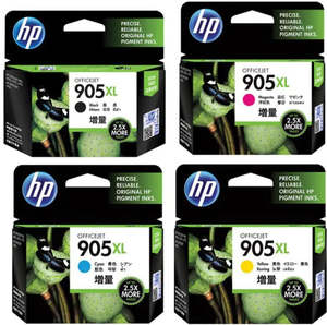 905XL HP High Capacity Set of 4 Inks (BK/C/M/Y)
