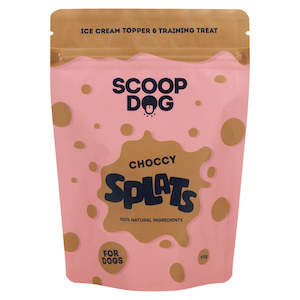 Treats Dog Nz: Choccy Splats Dog Treats | Scoop Dog