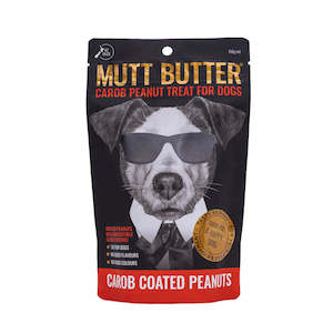 Treats Dog Nz: Mutt Butter Dog Treat Carob Peanuts