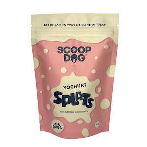 New Zealand Made Dog Treats: Yoghurt Splats Dog Treats | Scoop Dog