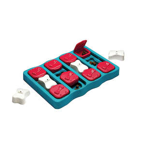 Iq Puzzle Dog Toys: Nina Ottosson Dog Brick Interactive Treat Puzzle Dog Toy