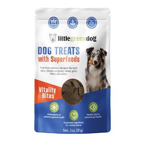 Hypoallergenic Dog Treats with Superfoods | Little Green Dog