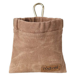 Dog Training Nz: Retro Portable Water-repellant Cotton Dog Treat Pouch with Clip