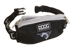 Dog Walk Nz: DOOG - Mini Stretch Belt Black