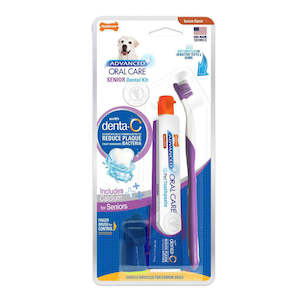 Advanced Oral Care Senior Dog Dental Kit | Nylabone