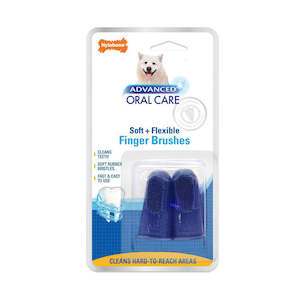 Dog Health: Advanced Oral Care Finger Brush | Nylabone