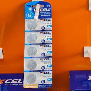 Battery: 2016 Lithium   PKCELL  5pce