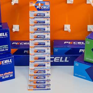 Battery: AA x 12 PKCELL