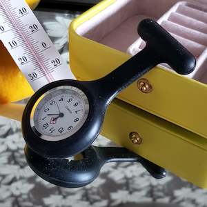 Nurse Watch Silicon Black