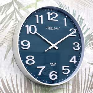 Clock 350mm Deep Case TC385 asst