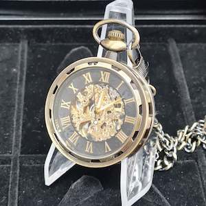 Pocket Watch Mechanical snazzy chunky design TW127