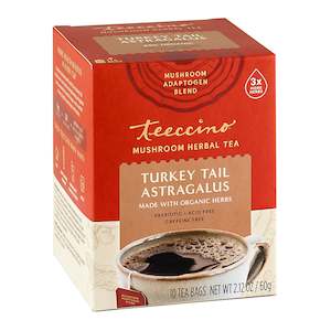 Turkey Tail Astragalus Toasted Maple Mushroom Herbal Tea 10bags