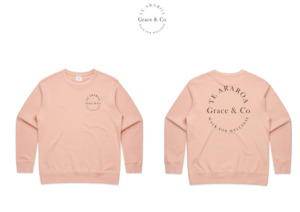 Walk For Wellness Kiri Desborough: Grace & Co - Ladies Premium Crew