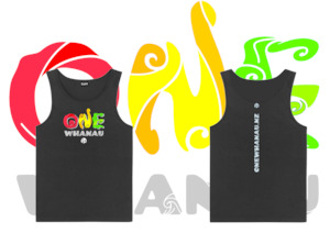 One Whanau Singlet - Mens Singlet