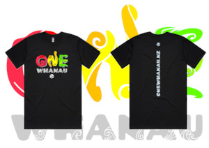 One Whanau: One Whanau Tee - Mens Tee