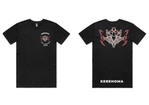 Kerehoma Hui A Whanau 2023: Black T Shirt - Kerehoma Hui a Whanau 2023