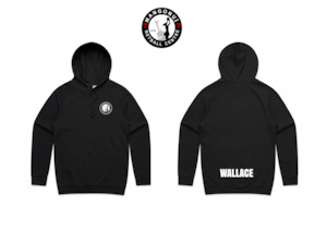 MNC - Black Hoodie Unisex Mens fit