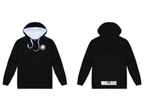 Mangonui Netball Centre Merch Page: MNC Contrast Hoodies - Unisex Mens fit