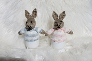 Products: Mr & Mrs Rabbit Egg Cosies Mysite