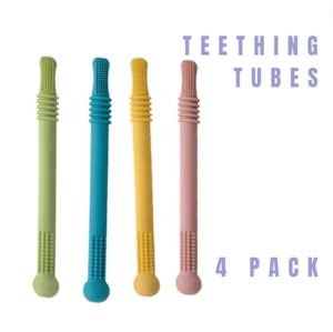 Teethers: Teething Tube - 4 Pack